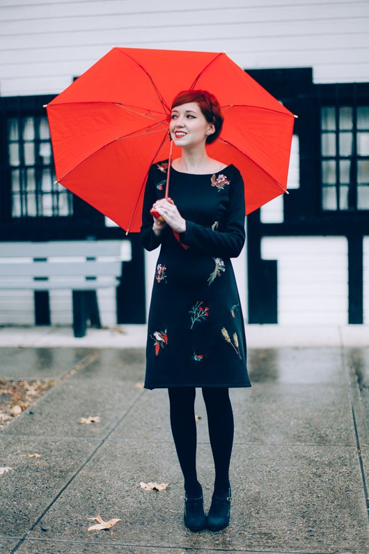 18 Moduri de a purta umbrela cu stil!