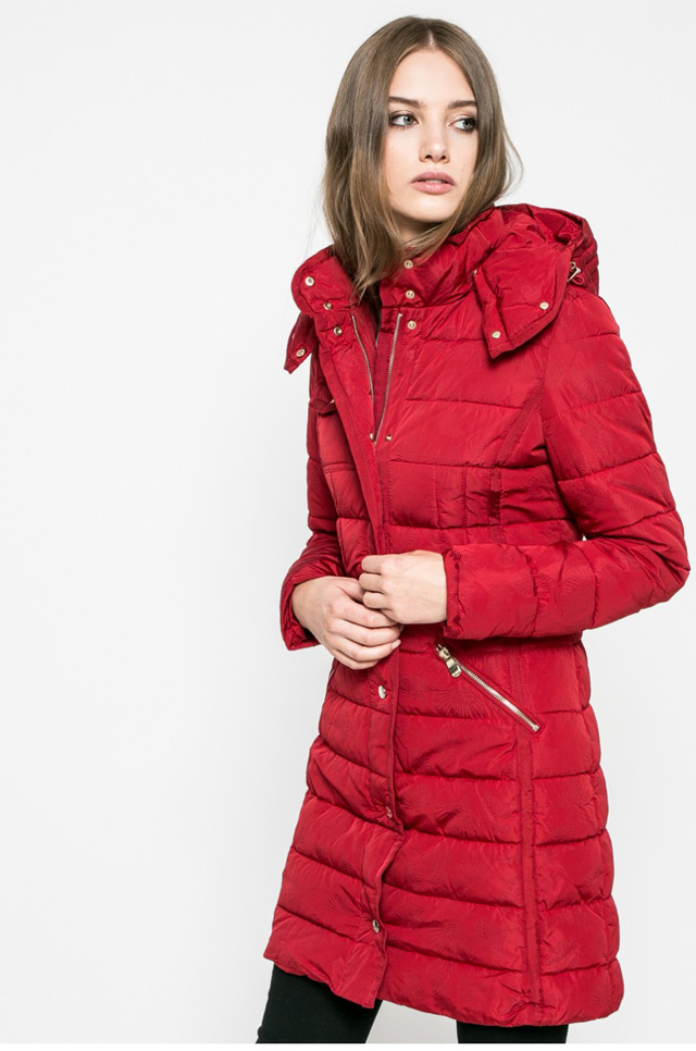 Stiluri la moda si modele de geci de iarna dama cu blanita si broderie din magazinele online