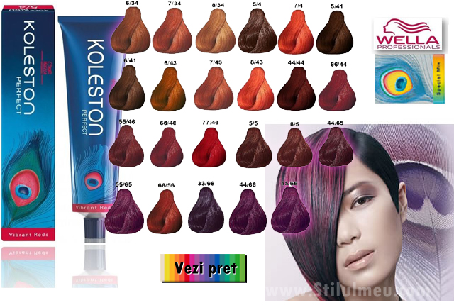 Alege vopsea permanenta Wella Koleston Perfect