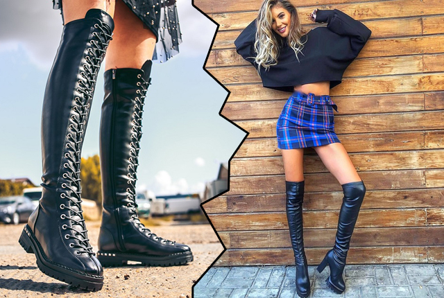 Ce fel de cizme dama lungi peste genunchi ❤️purtam anul acesta si cat costa o pereche super misto in magazinele online?