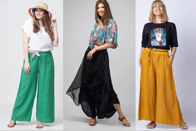 Alege pantaloni de vara din materiale naturale, vaporoase in culori pastelate