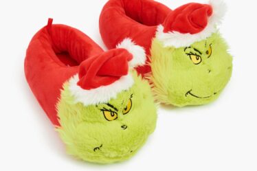 Cropp - Papuci de Crăciun cu Grinch - Verde