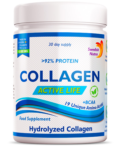 Collagen pulbere Active Life 10000mg