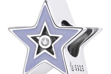 Talisman din argint Lavander Star